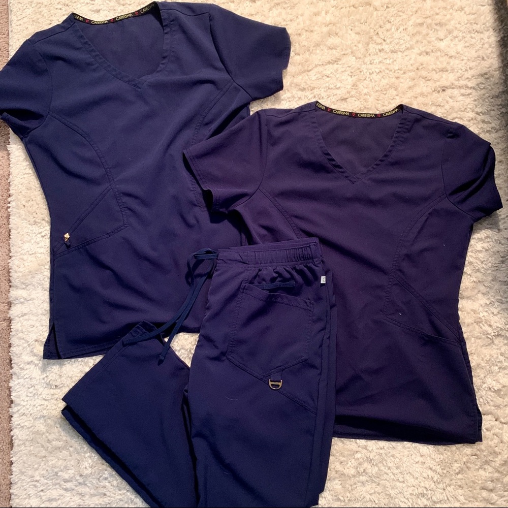 Sofia Vergara Careisma Scrubs / Navy Scrub lot